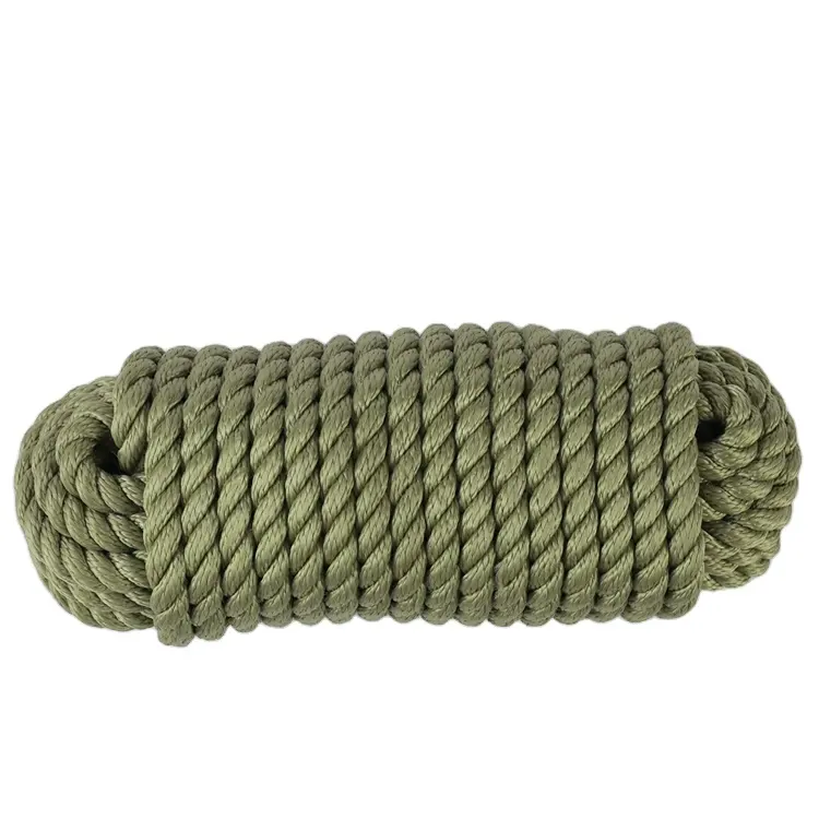 Alta Resistência 10mm 20mm Personalizado Braid Nylon Corda Ao Ar Livre Usado Poly Thread Nylon Embalagem Corda