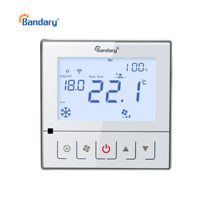 Touch Screen Wireless Smart Home Fan Coil WiFi Tuya settimanale termostato stanza programmabile - Product Image 4