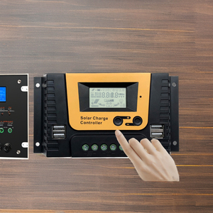 Sistema di Inverter a pannello solare di alta qualità con prezzo competitivo 12V/24V 30A/40A/50A/60A PWM Controller solare con Display LCD - Product Image 4