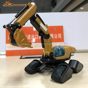 ダイキャストエンジニアリング車両モデルおもちゃ掘削機モデル1:50スケール建設エンジニア機械静的モデル - Product Image 5