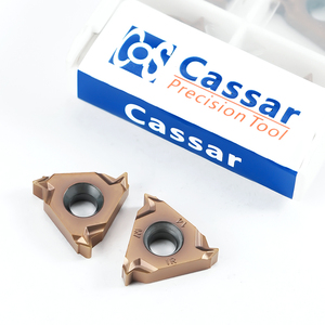 Herramientas de corte de carburo de alta precisión, hoja de inserción de roscado, herramientas de torno CNC, torneado de rosca para cortar acero - Product Image 1