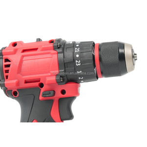 工业用21V 10毫米无绳电钻，带软启动 & 2速无刷电机三功能电芯钻具 - Product Image 4