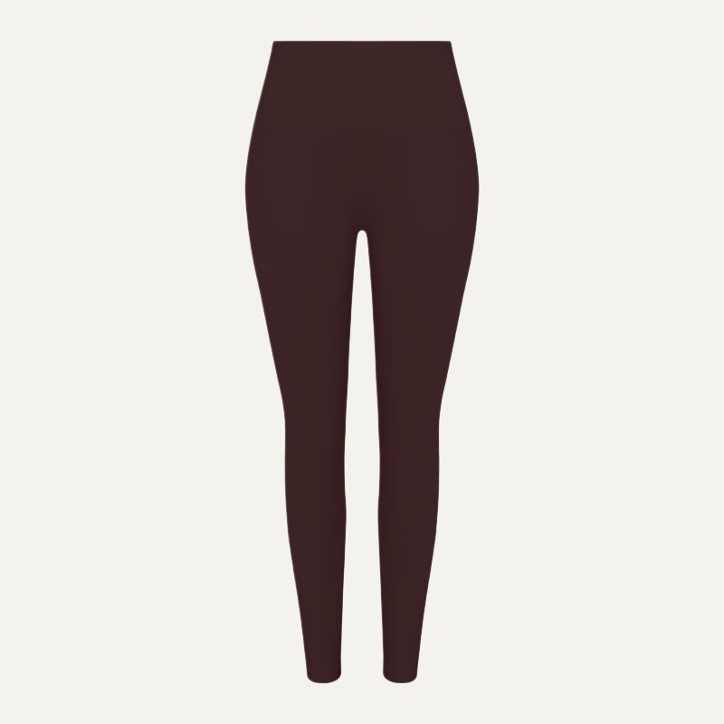 leggings marrón higo (plano