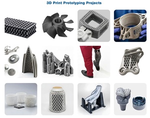 3D绘图清晰3D打印服务定制透明树脂产品模型全彩3D打印模型 - Product Image 3