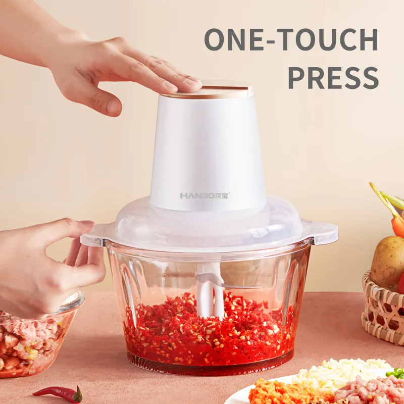 2024 new multifunction electrical food chopper hot sell product meat grinder and slicer