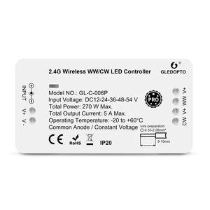 Gledopto 24-канальный Zigbee пульт дистанционного управления светодиодный контроллер DMX диммер для CCT/CW/WW - Product Image 2