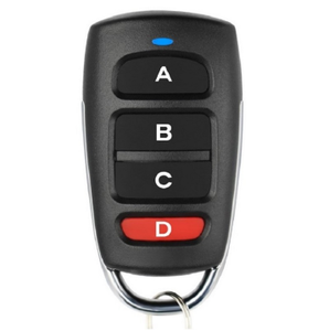 Telecomando universale porta Garage codice di apprendimento automatico auto 4 pulsanti chiave 315/433MHz