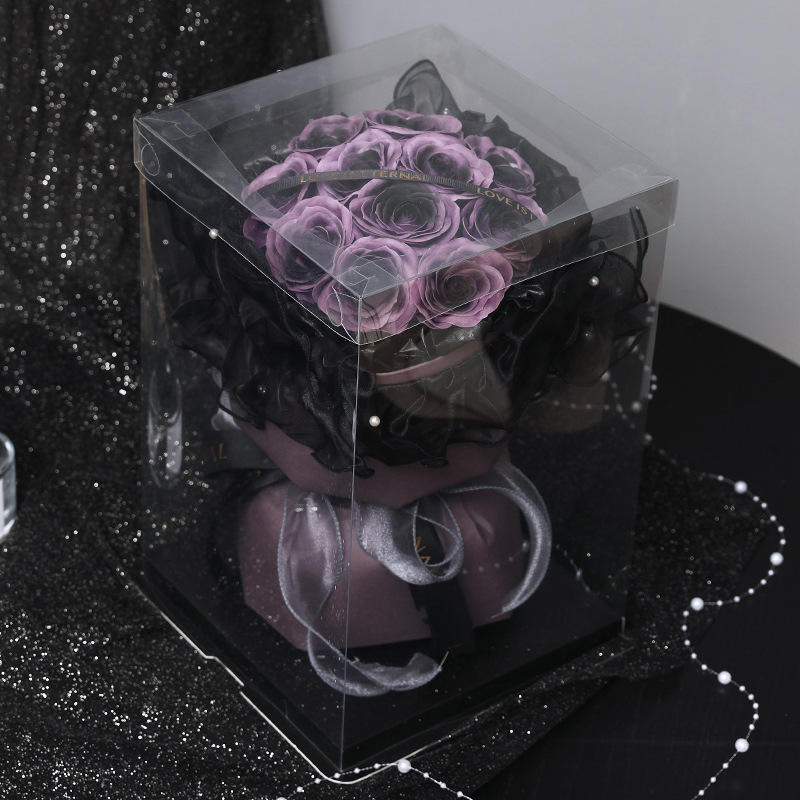 11 black plum sauce bouquet gradient purple