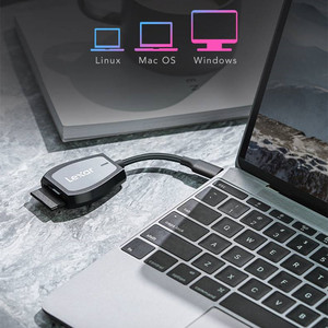 Lexar-lector de tarjetas 2 en 1, USB 3,2, tipo c, Ordenador de alta velocidad, multifunción, tarjeta TF, SD, LRW470U - Product Image 4