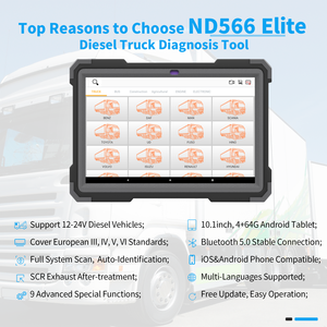 2022新的Humzor NexzDAS ND566 E Lite重型卡车全系统诊断扫描仪<span class=keywords><strong>OBD2</strong></span>工具