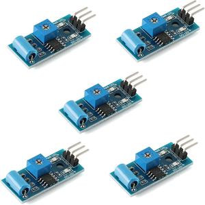 5個SW-420振動センサーモジュール振動スイッチアラームセンサーモジュールArduino用ノーマルクローズSW420 - Product Image 1