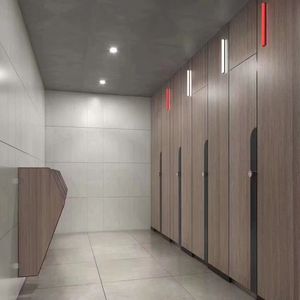 Compact Board Toilet Cubicles <strong>WC</strong> <strong>Partitions</strong> System Commercial Restroom Stall <strong>Partition</strong> - Product Image 3