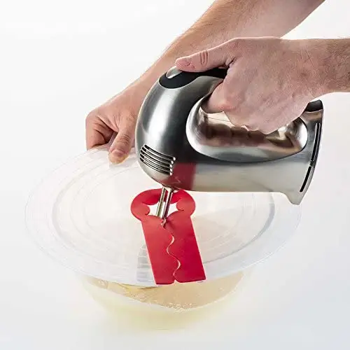 Mixer Splatter Guard Eierschale Schneebesen Bildschirm abdeckung Backen Spritz schutz Schüssel Deckel Küche Kochute nsilien