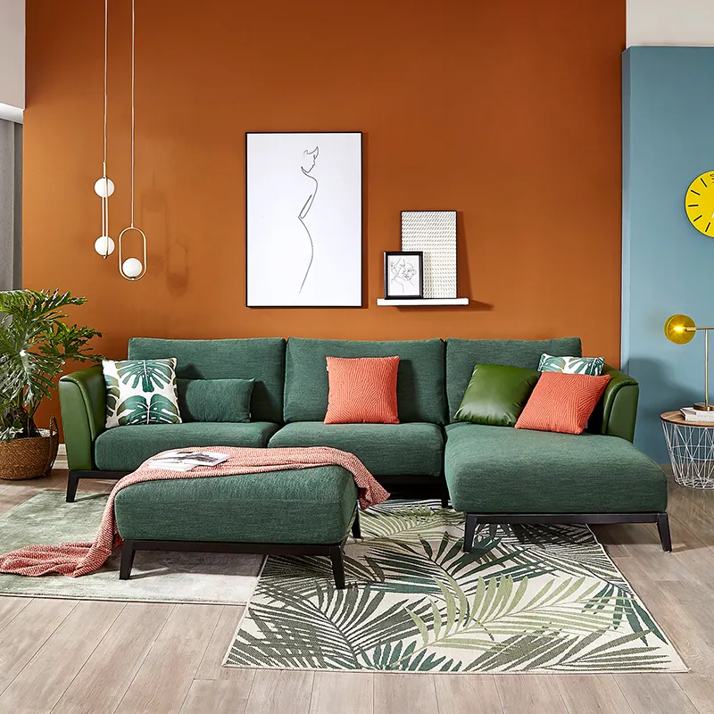 102501 quanu sofá de canto, alta qualidade design moderno sala de estar sala de estar