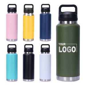 Tùy chỉnh bán buôn 18OZ phong cách thể thao chai nước thẳng termos thép không gỉ Slim Travel nhiệt flasks với Chug Nắp - Product Image 2