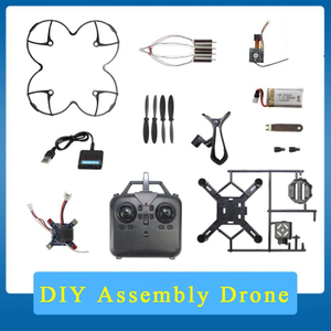 Complete Set of DIY <strong>Remote</strong> Control Mini Quadcopter Aircraft 200W Pixel Assembly Drone with <strong>R3</strong> Accessories for Training - Product Image 4