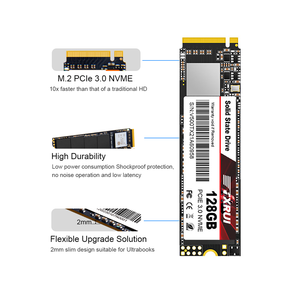 M.2ความเร็วสูง2280 NVMe 128GB SSD ฮาร์ดดิสก์แบบทึบภายใน M2 PCIe DISCO Duro SSD - Product Image 4