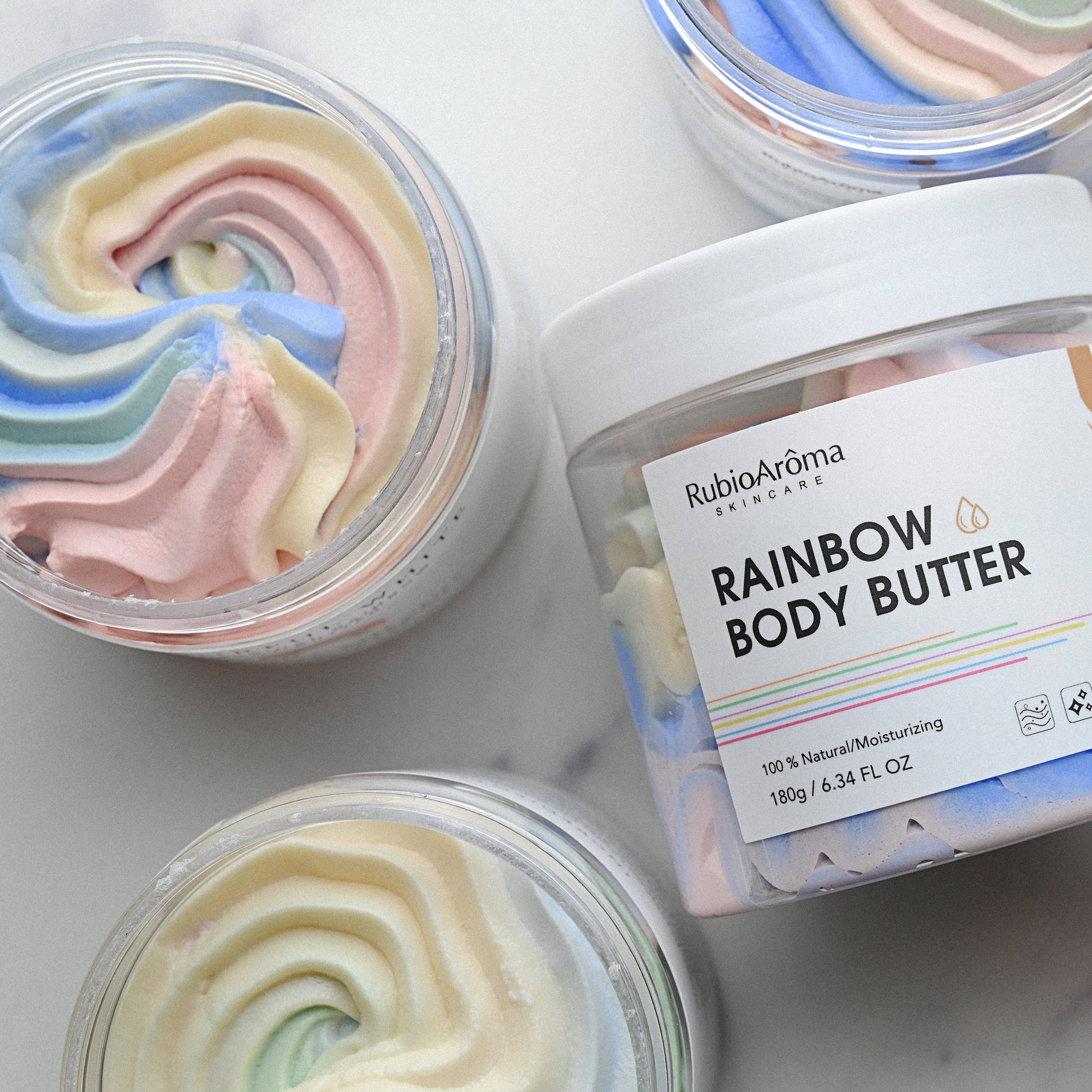 Beurre arc-en-ciel