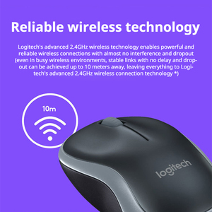 2024 Logitech M185 2.4GHz şarj edilebilir oyun fareler sessiz kablosuz oyun fare Mini - Product Image 4