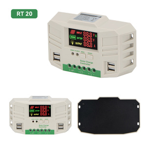 Kungf solare PWM regolatore di carica 10A/20A con Display LCD Auto Max 100V PV ingresso 12V/24V per Off Grid uso domestico sistema solare