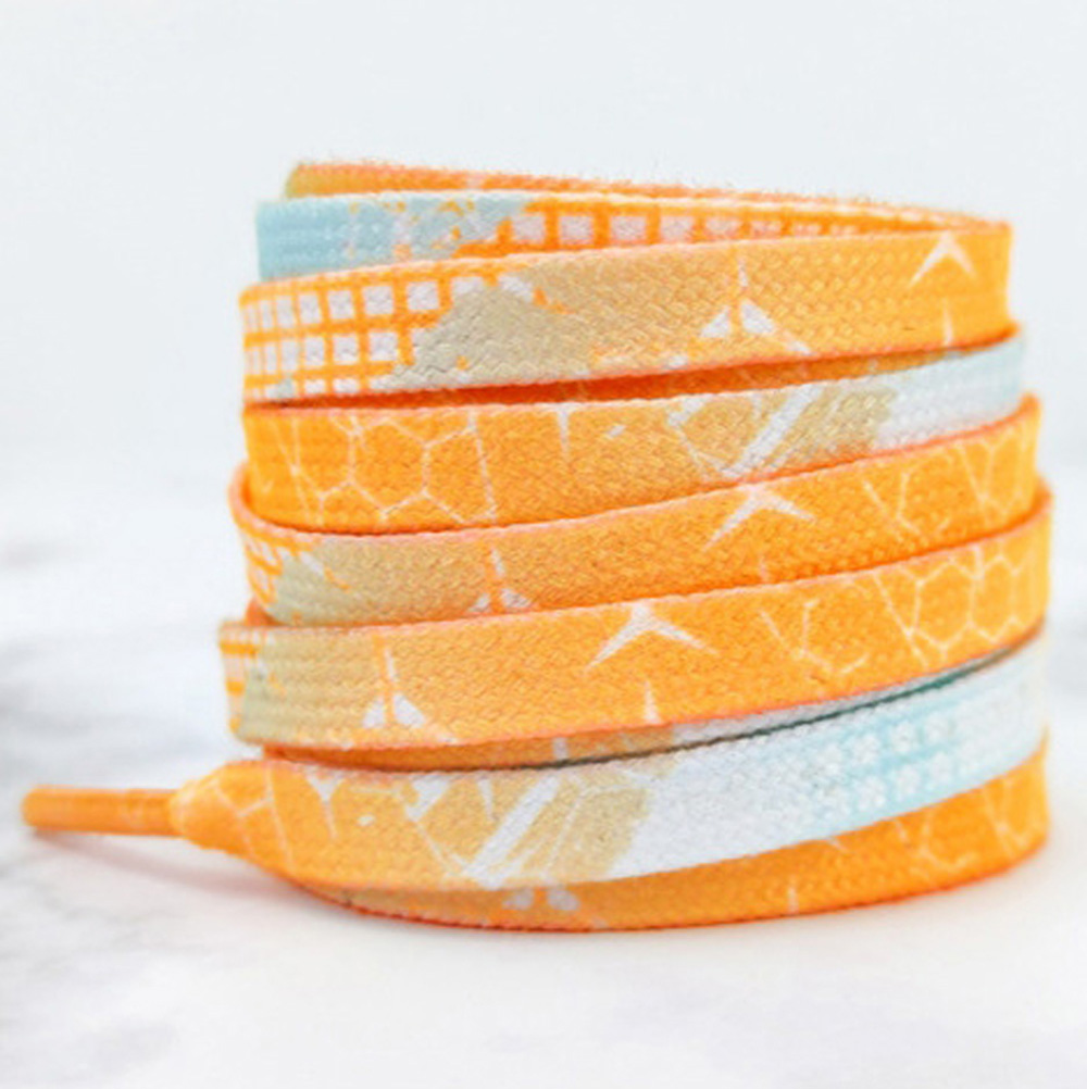 12 Orange Green Patchwork Grid