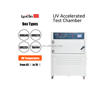Lixian UVA340UVB313UVC351 Alterung des Wetter labors für Test geräte ISO 4892-1 220V 1 Jahr Garantie für unregelmäßigen Kunststoff UV A. - Product Image 2