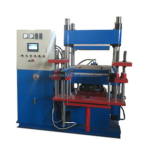 Macchina della stampa di vulcanizzazione del bilanciere del manubrio di gomma, macchina solida della pressa della gomma, parti Auto di gomma che fanno la macchina - Product Image 4