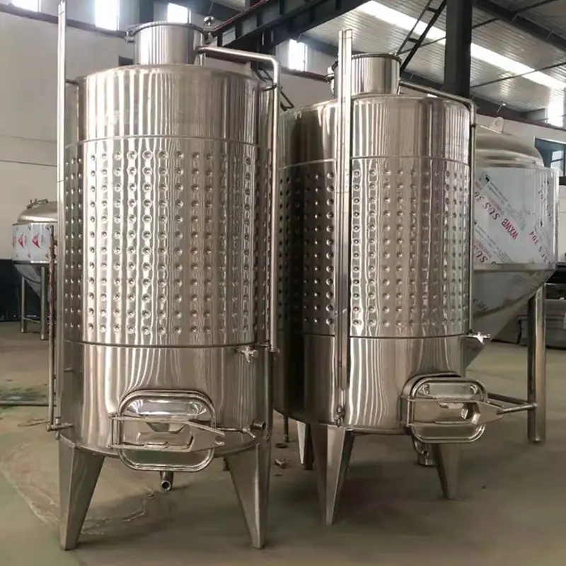 6000L 60HL 50BBL serbatoio di carbonatazione con serbatoio luminoso per birra pressurizzato con controllo della temperatura in acciaio inossidabile personalizzato