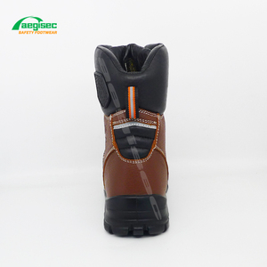 Aegisec 2025 OEM Bò Da Xây Dựng Làm Việc An Toàn Khởi Động Dầu Cao Chống Trượt Thép Ngón Chân An Toàn Khởi Động Cho Nam Giới - Product Image 3