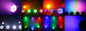 Sıcak satış Uv Uv 6 In1 Led Dj ekipmanları Par işıkları Dmx512 otomatik ses ile kontrol düğün kutular 18x18w sahne Par aydınlatma - Product Image 3