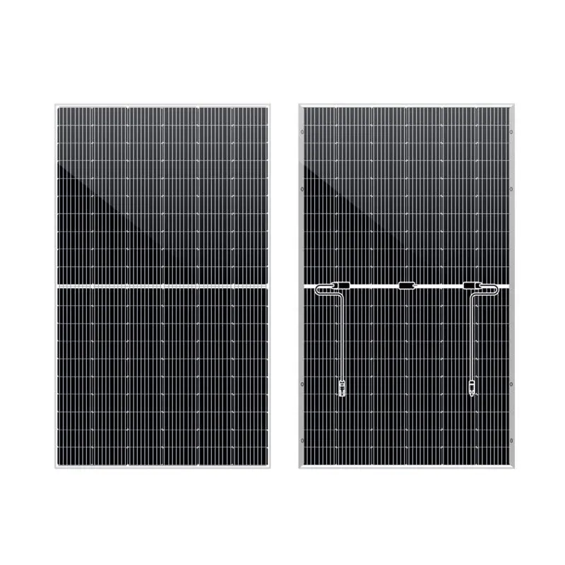 Factory Supply 380w 400w N Type Hjt Solar Panel Half Cut Mono Photovoltaic Module