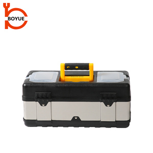 Boyue xách tay thép không gỉ khóa hộp không thấm nước an toàn ổ khóa hộp công cụ với Key mở khóa - Product Image 4