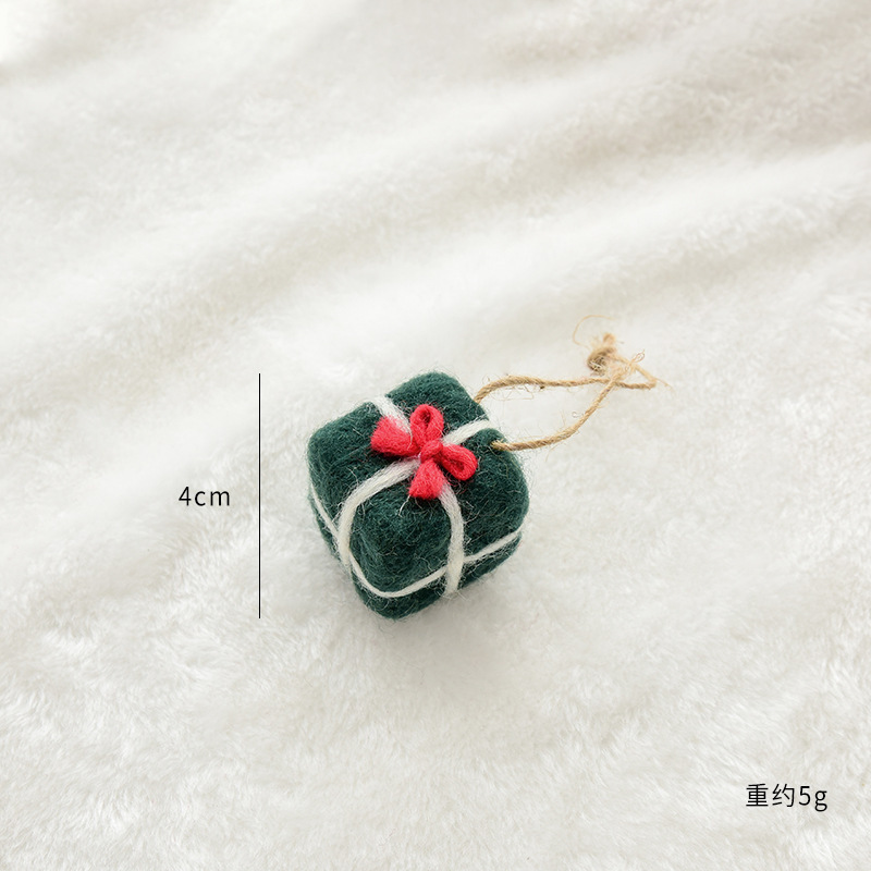 Grand paquet cadeau vert