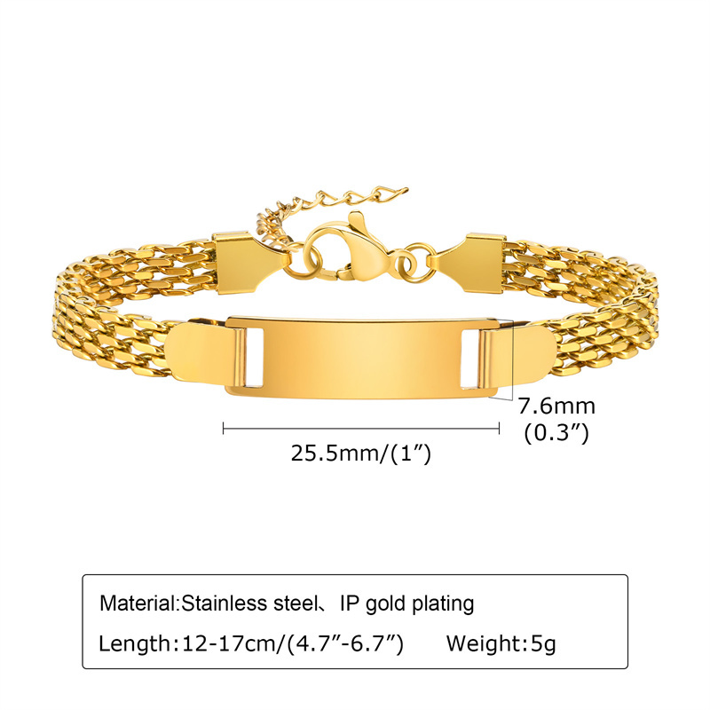 Gold Kid Bracelet 10