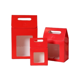 批发带图案标志的纯色印刷可定制设计纸袋 - Product Image 6