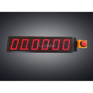 Interactive Reaction Push Button Pod Popular Games Challenge <strong>4</strong> 6 Digit <strong>Led</strong> Digital Display 10 Seconds Challenge <strong>Timer</strong> - Product Image 6