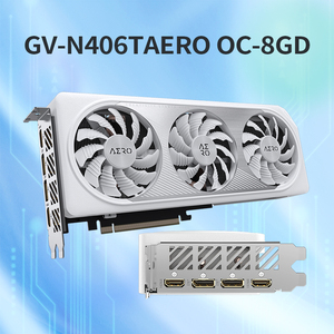 GeForce RTX 4060 Ti Aero OC 8G กราฟิกการ์ด3X พัดลม windforce 8GB GDDR6 8GB 128-bit GV-N406TAERO การ์ดวิดีโอ OC-8GD - Product Image 6