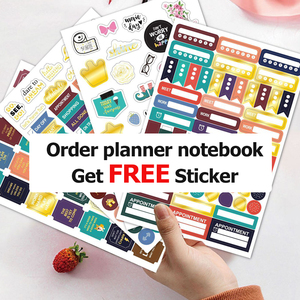 Free Sticker A5 New Personalized Customizable Printing <strong>Note</strong> Book Pu Hardcover Logo Leather Bound Lined Journal <strong>Notebook</strong> - Product Image 6
