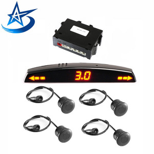 Sensor de aparcamiento Radar de respaldo Sensor de marcha atrás Sistema ultrasónico Radar de marcha atrás con pantalla LED y zumbador para automóviles universales - Product Image 1