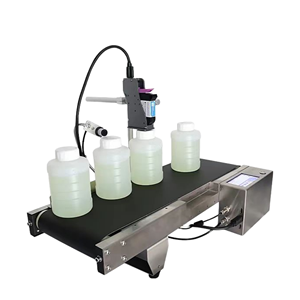 金属製カートンプラスチックボトルにミニ卓上オンラインQrコードExcelバッチ番号印刷機 - Product Image 2