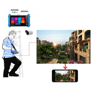 Ipc-9800 ADH CCTV Ip <strong>Camera</strong> Tester Add 8Mp AHD CVI TVI Image H.265/H.264 4K Video Display for <strong>Input</strong>&amp;<strong>Output</strong> Ipc Tester - Product Image 3