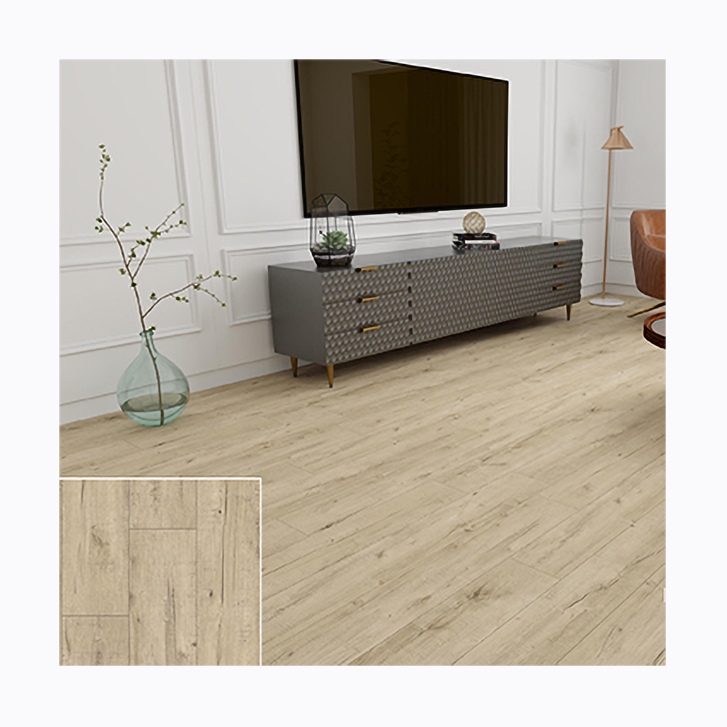 MGM88007-013 de tablón de vinilo para pisos SPC