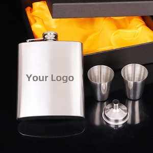Trong Kho Whiskey Thép Không Gỉ Hip <span class=keywords><strong>Flask</strong></span> Bộ Quà Tặng Cho Rượu Ngoài Trời Rò Rỉ Bằng Chứng Biểu Tượng Tùy Chỉnh 304 Thép Không Gỉ Hip <span class=keywords><strong>Flask</strong></span> - Product Image 2