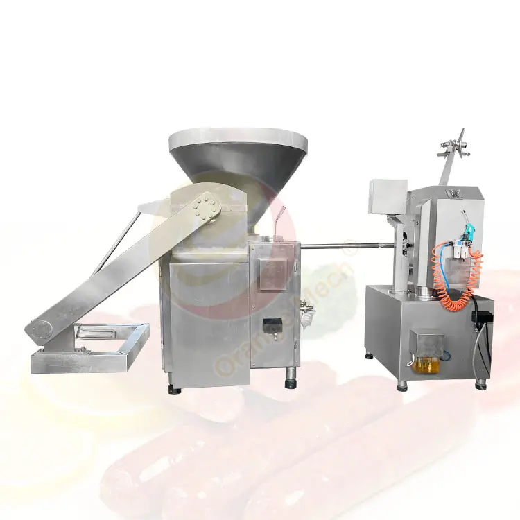 ORME-Machine de remplissage de saucisses à grande vitesse pour hot-dogs italiens, farce de porc, machine à fabriquer Maquina Embutidora Salchichas