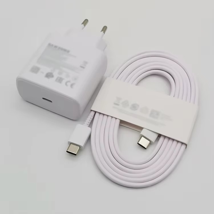 Cargador blanco 45W+cable 2m
