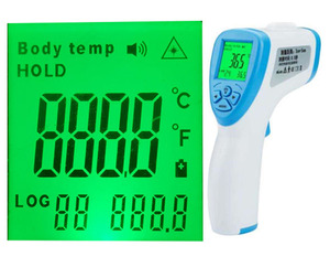 Personalizzato trasparente 18 PIN 4 cifre display lcd Segmento LCD digitale sensore di temperatura del termostato display lcd - Product Image 2