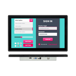 Pantalla táctil todo en uno de 15,6 pulgadas, publicidad interactiva de escritorio, tableta Android, interfaz USB, pantalla táctil - Product Image 4