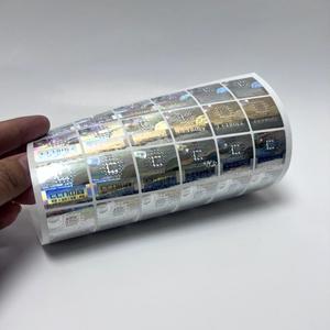 Anti-counterfeiting Qr <strong>Code</strong> Stickers Tamper Evident Stickers Anti-counterfeit Security Label for Brand Protection - Product Image 1