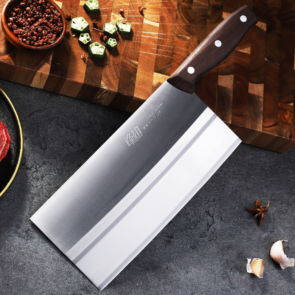 Super sharp Chinese stainless steel Vegetable Meat Cleaver knife Butcher Knife for kitchen