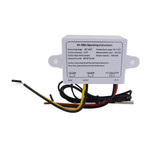 Interruptor de Control de termostato de controlador de temperatura LED Digital de 2x2, DC 12V 24V AC 110V 220V - Product Image 3